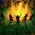 danse autour du feu